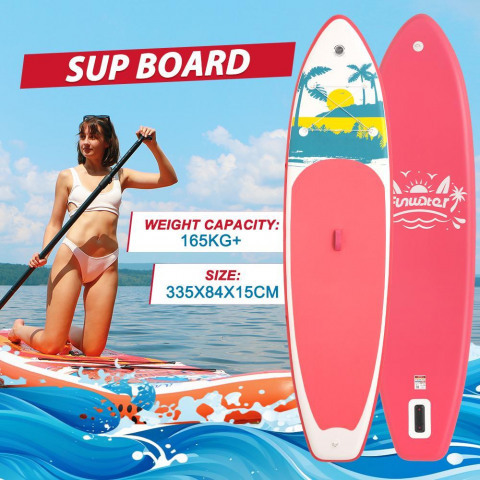 Сапборд SUPFW31C (335*84*15) розовый, код 78914