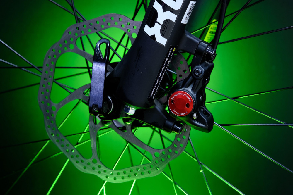 Lorak 7.0 Матовый Чёрный/Зелёный рама 19 (на рост 171-182)