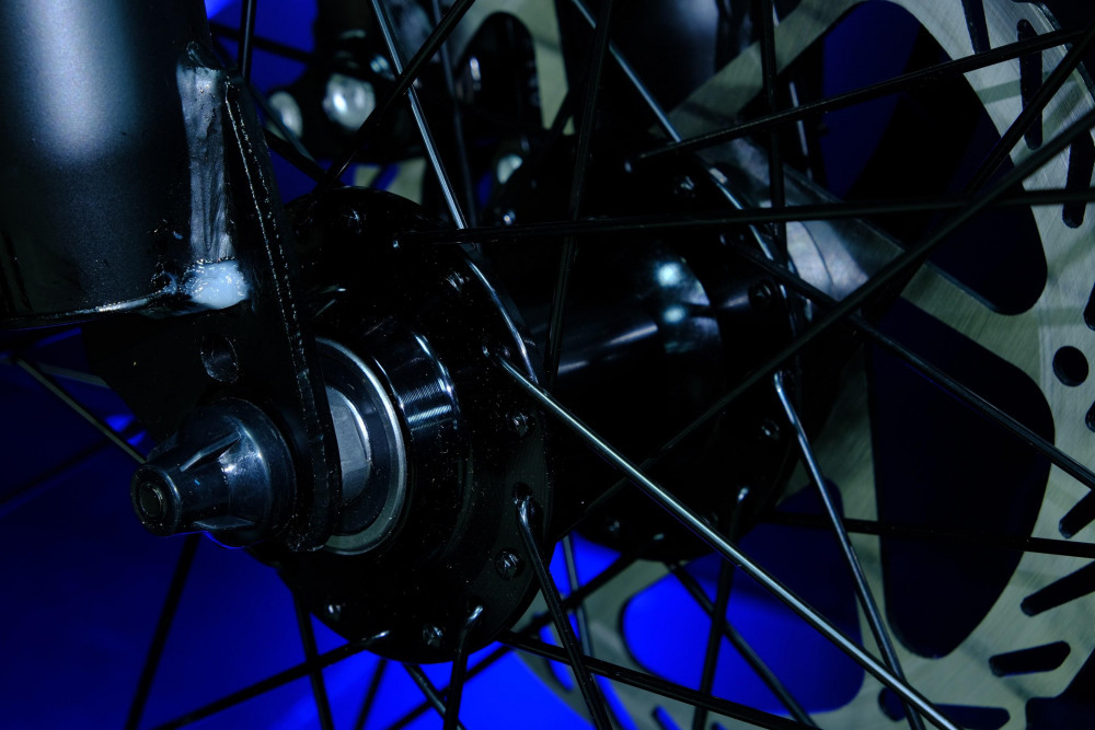 HEAM ALPHA 29 Prom Матовый Чёрный/Синий рама 19 (на рост 171-182)