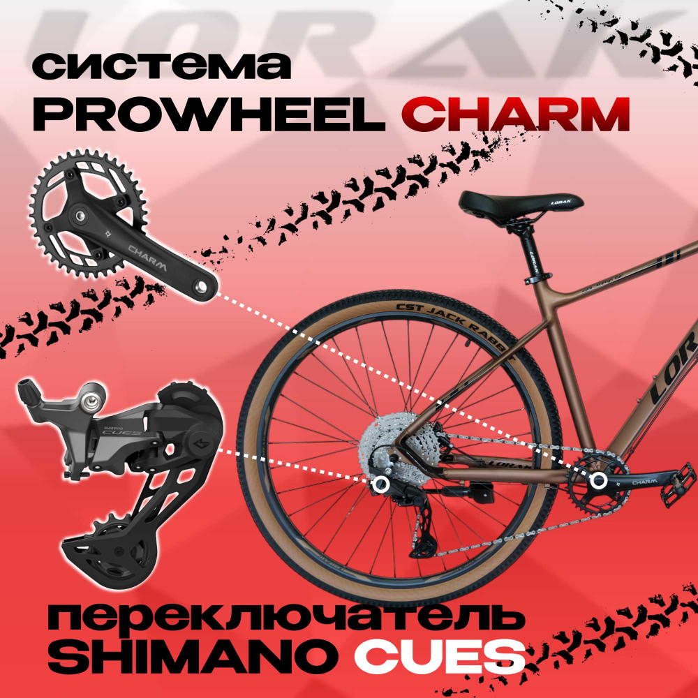 LORAK Sel 9750 SE Матовый Коричневый 21р (на рост 183-190)