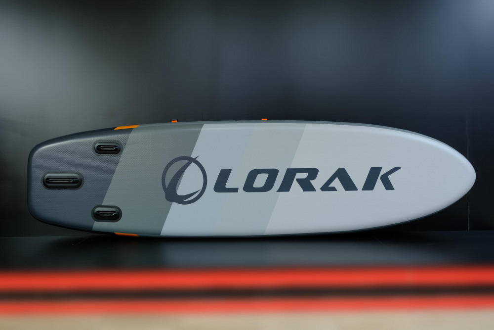 Сапборд Lorak 908 (320*81*15) серо-оранжевый, код 77908