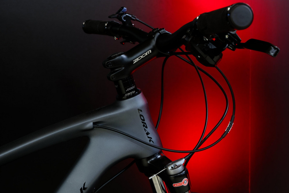 LORAK Carbon 27,5 100 Матовый Черный/Коричневый глянец