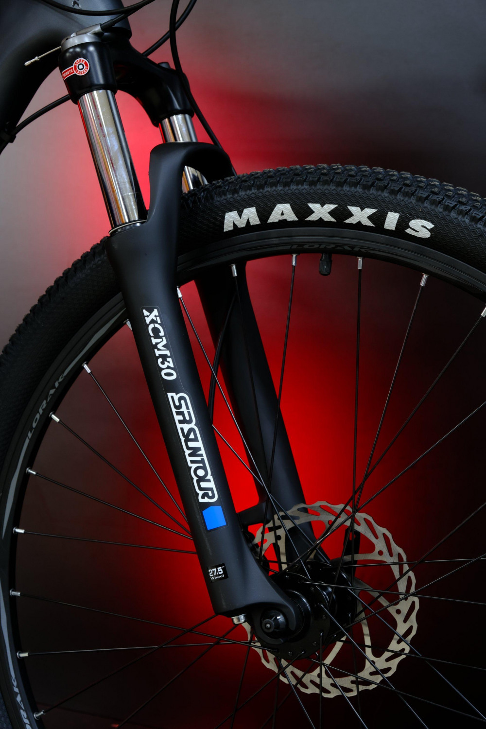 LORAK Carbon 27,5 100 Матовый Серый/Черный глянец