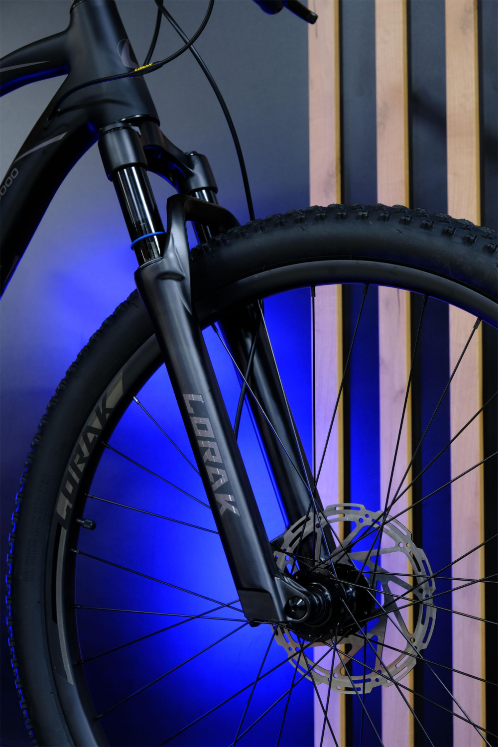 LORAK MT 29 - 5000 Матовый Чёрный/Серый рама 19 (на рост 172-183)